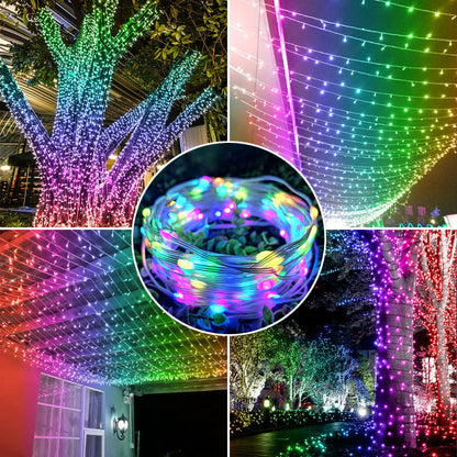 HolidayGlow™ | Meerkleurige LED Geanimeerde Buiten Kerstboom