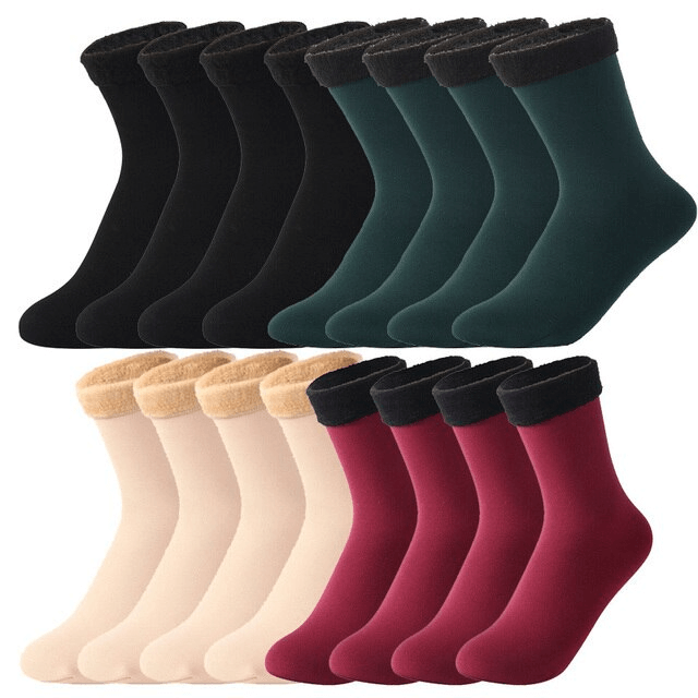 CozyFeet Socks - Winter Velvet Socks (4+4 GRATIS)