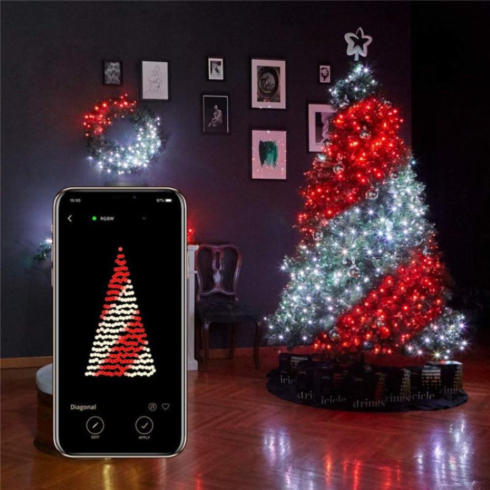 Noixoy™ - Slimme Kerstboomverlichting met Decoratief Effect