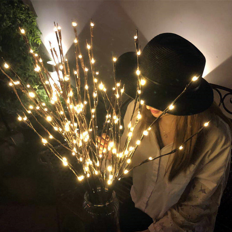 Willuminate™ | 20-LED Willow Tak Lamp – Koop 1, Krijg 1 Gratis (2 Stuks)