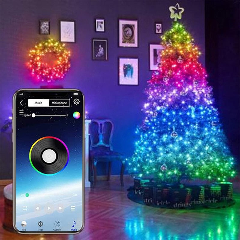 Noixoy™ - Slimme Kerstboomverlichting met Decoratief Effect